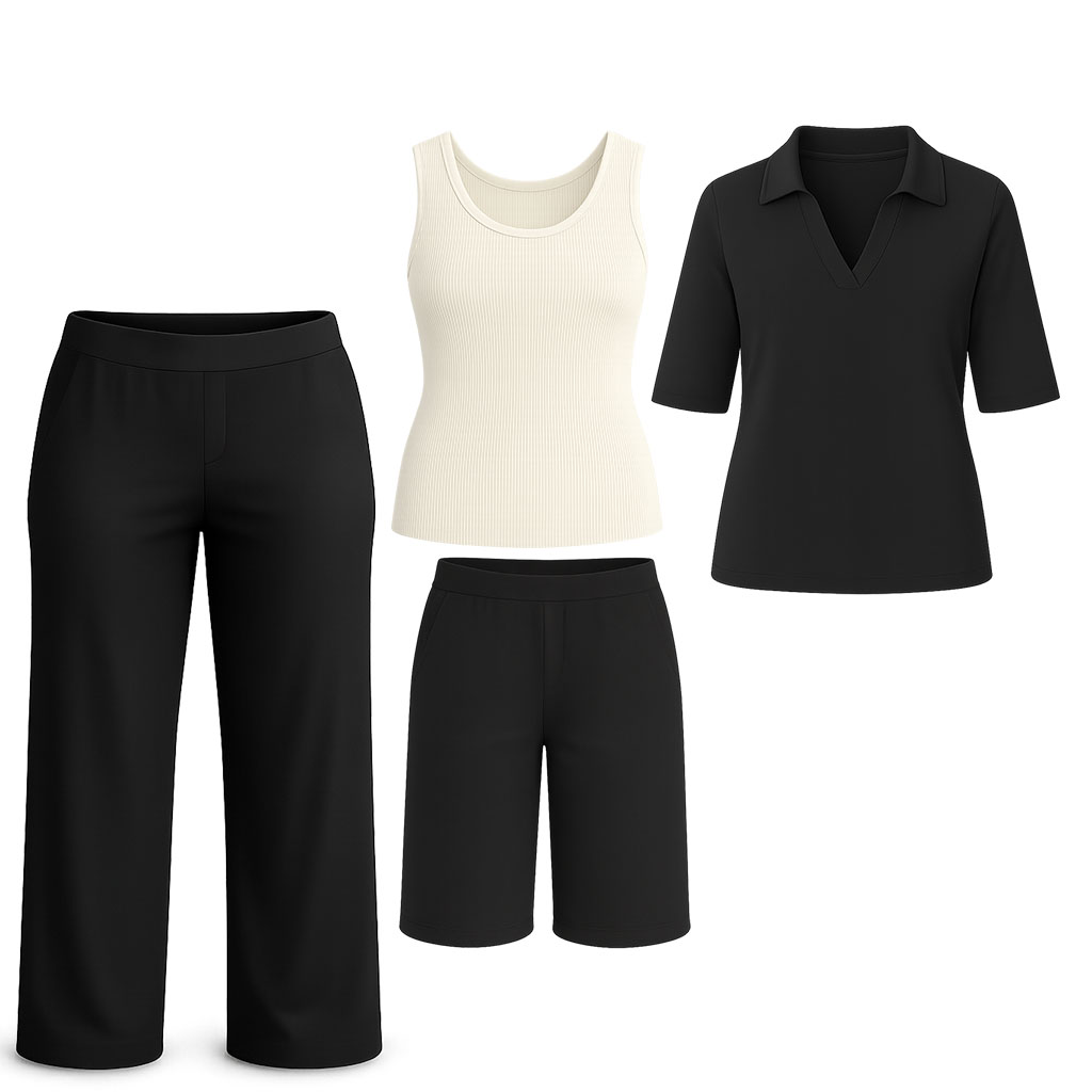 ست چهار تکه اسپورت بلوز و شلوار دلداده - Image 4